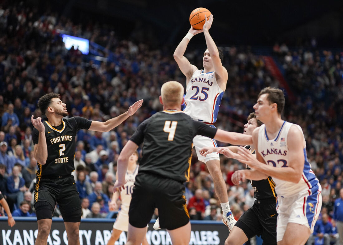Photo Gallery Kansas beats Fort Hays State 7355 in exhibition News